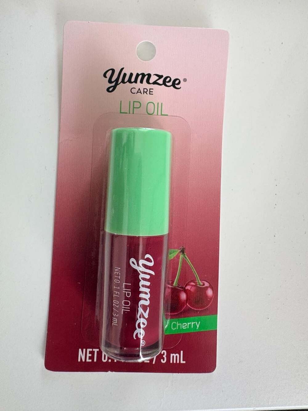 Yumzee Care Lip Oil Size 0.1 Fl Oz Cherry